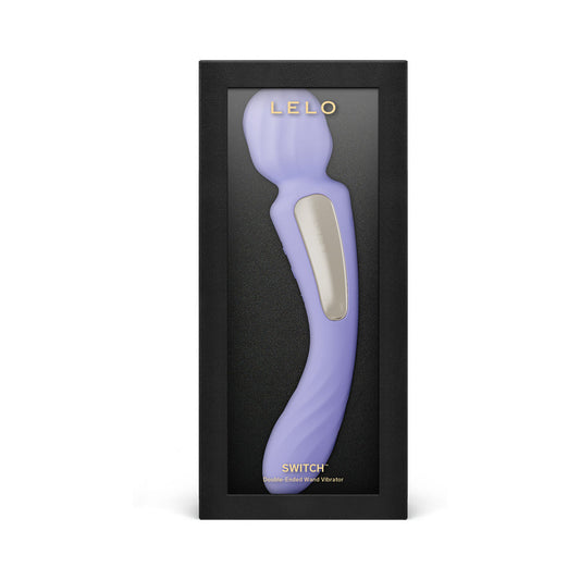 LELO SWITCH Double-Sided Wand Vibrator with App Connectivity - Lilac