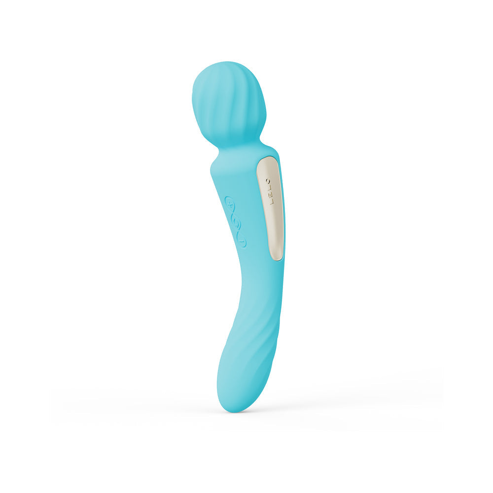 LELO SWITCH Double-Sided Wand Vibrator – Aqua