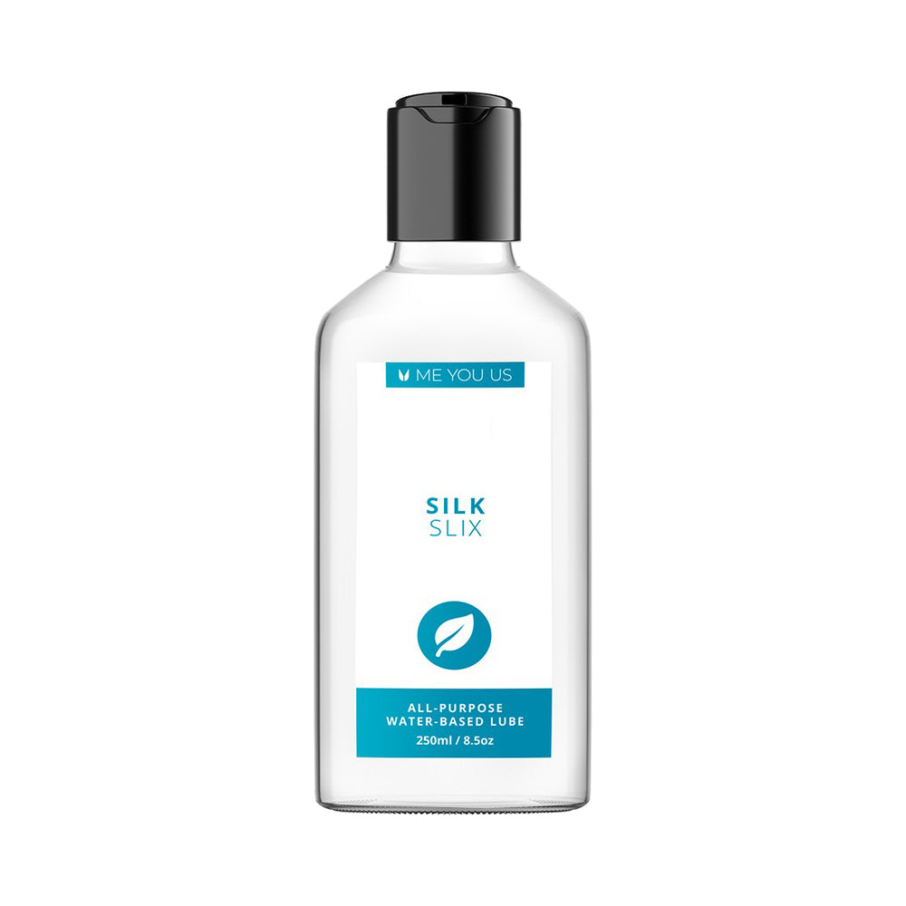 Me You Us Silk Slix Water-Based Lubricant – White – 8.4 oz