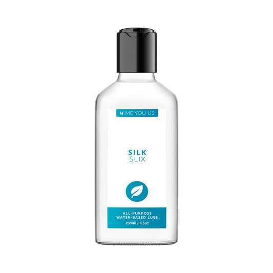 Me You Us Silk Slix Water-Based Lubricant – White – 8.4 oz