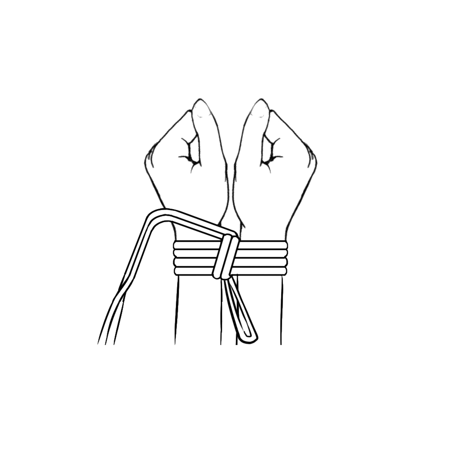Adam & Eve Bondage Rope 30 ft – Black – Versatile Restraint Rope