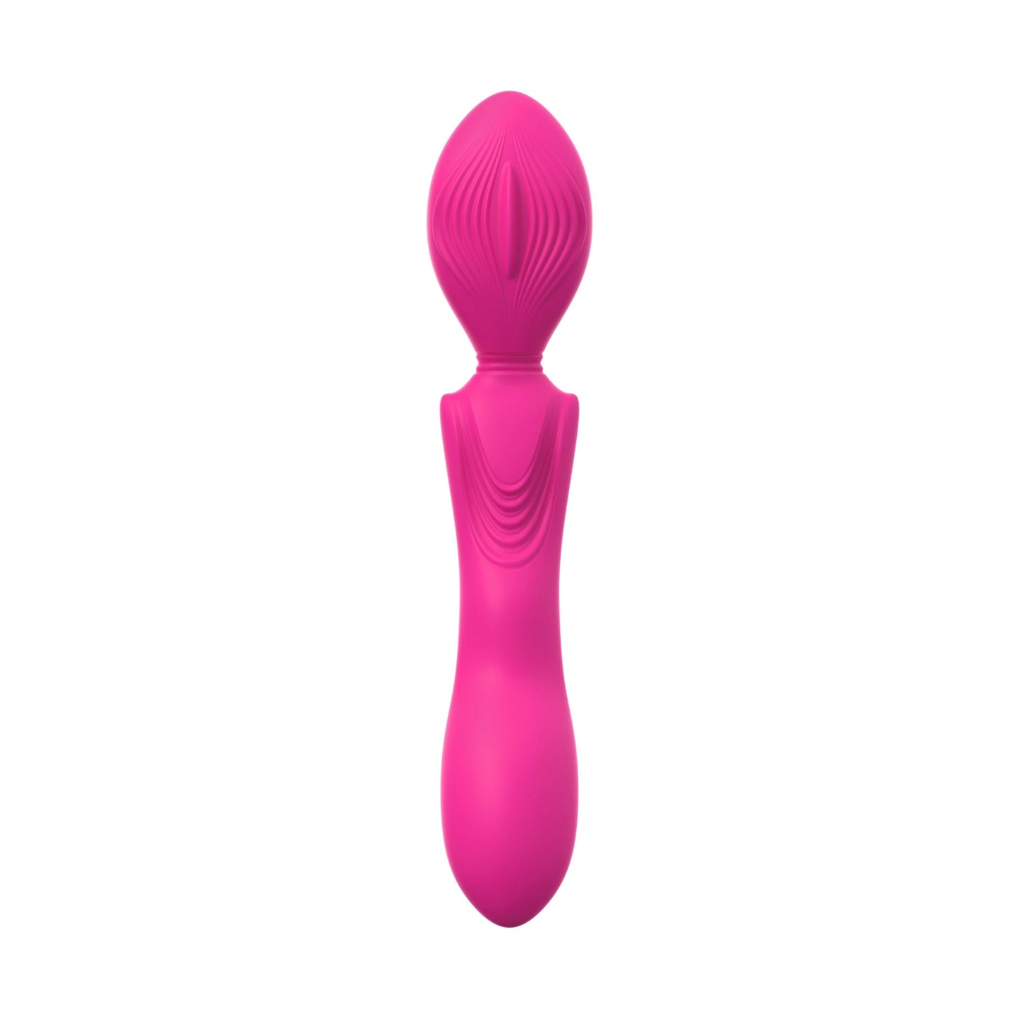 Adam & Eve RumbleFlex Grinder Wand – Ultra-Powerful Dual-Ended Vibrator – Hot Pink