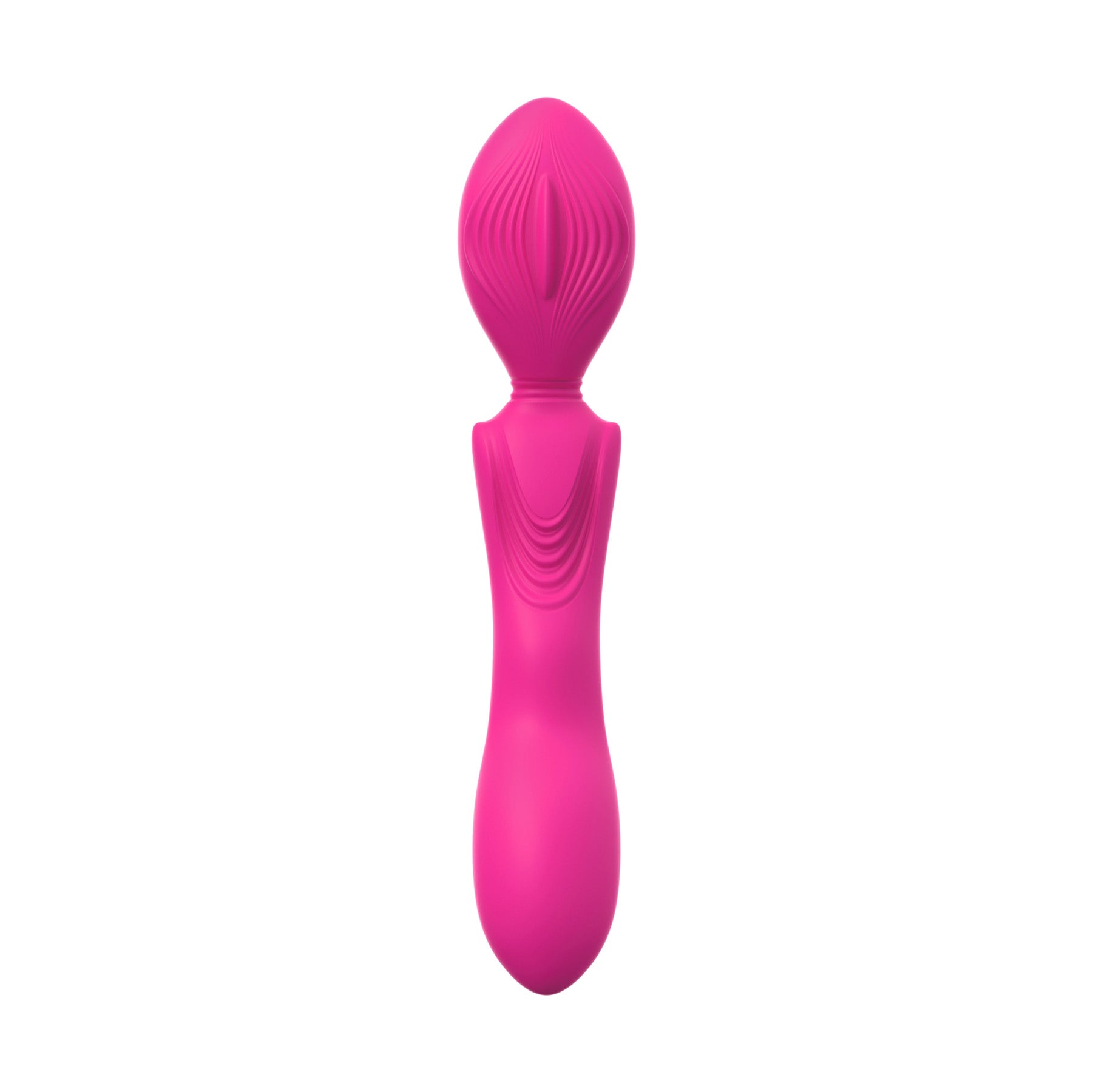Adam & Eve RumbleFlex Grinder Wand – Ultra-Powerful Dual-Ended Vibrator – Hot Pink