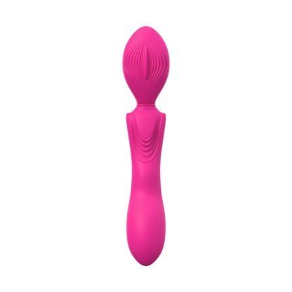 Adam & Eve RumbleFlex Grinder Wand – Ultra-Powerful Dual-Ended Vibrator – Hot Pink