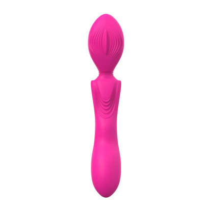 Adam & Eve RumbleFlex Grinder Wand – Ultra-Powerful Dual-Ended Vibrator – Hot Pink