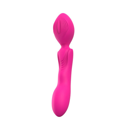 Adam & Eve RumbleFlex Grinder Wand – Ultra-Powerful Dual-Ended Vibrator – Hot Pink