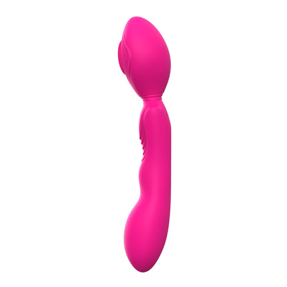 Adam & Eve RumbleFlex Grinder Wand – Ultra-Powerful Dual-Ended Vibrator – Hot Pink