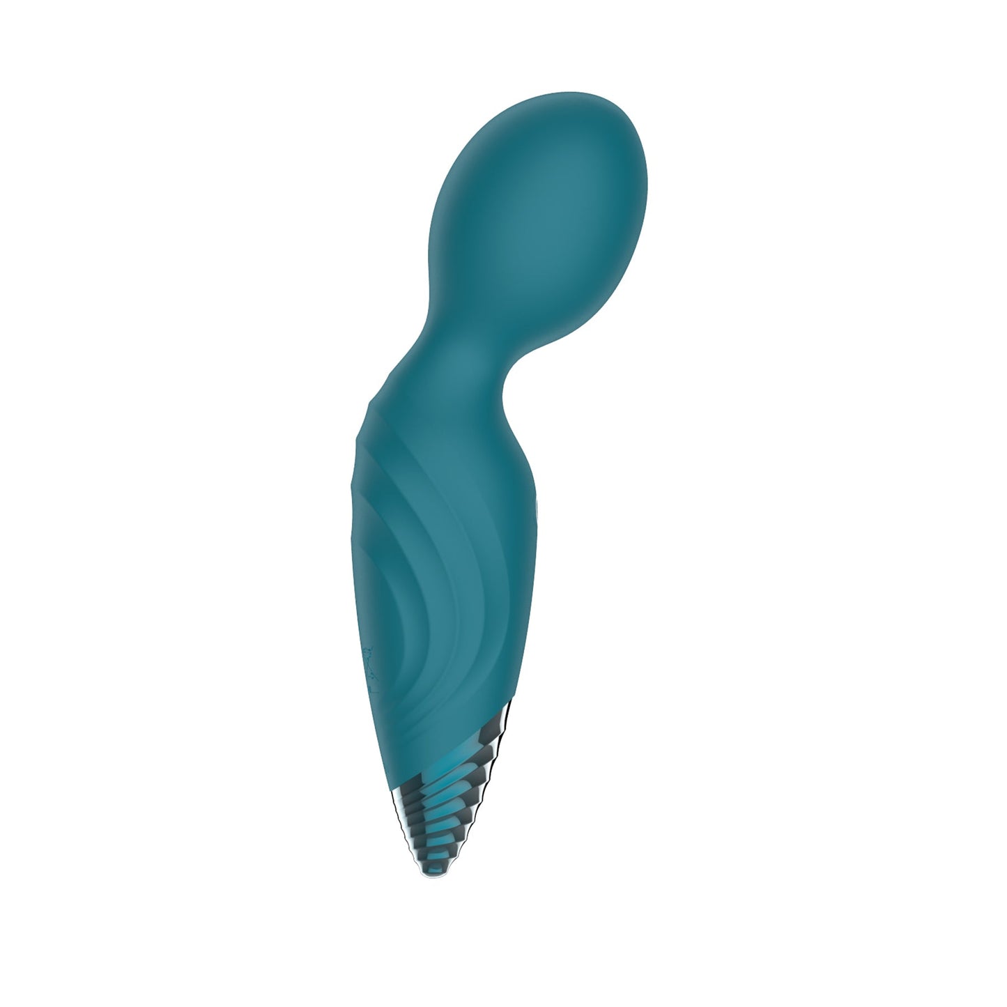 Adam & Eve Dew Drop Petite Wand Massager – Teal