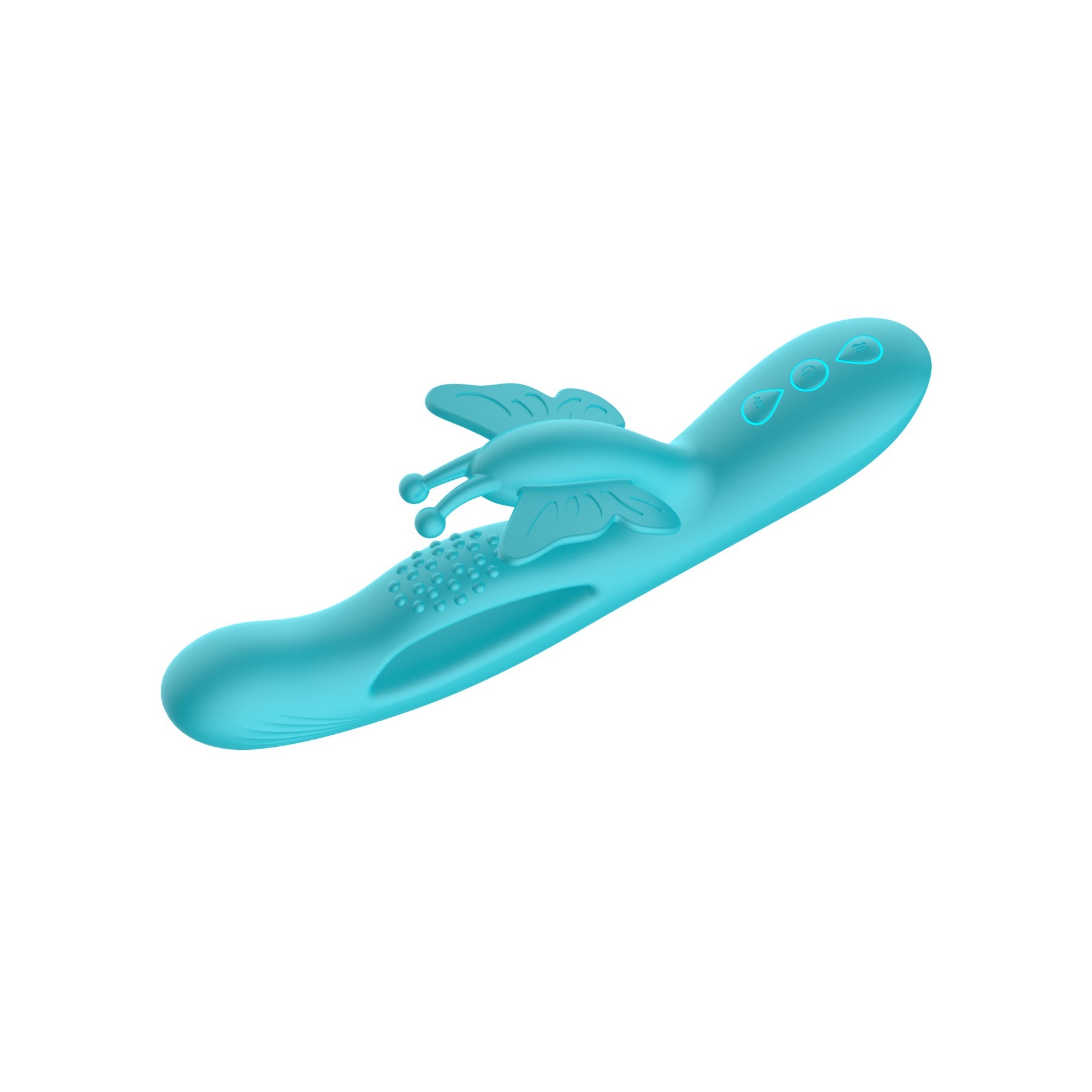 Adam & Eve Butterfly Embrace KegelFlex Dual Stimulator – Blue