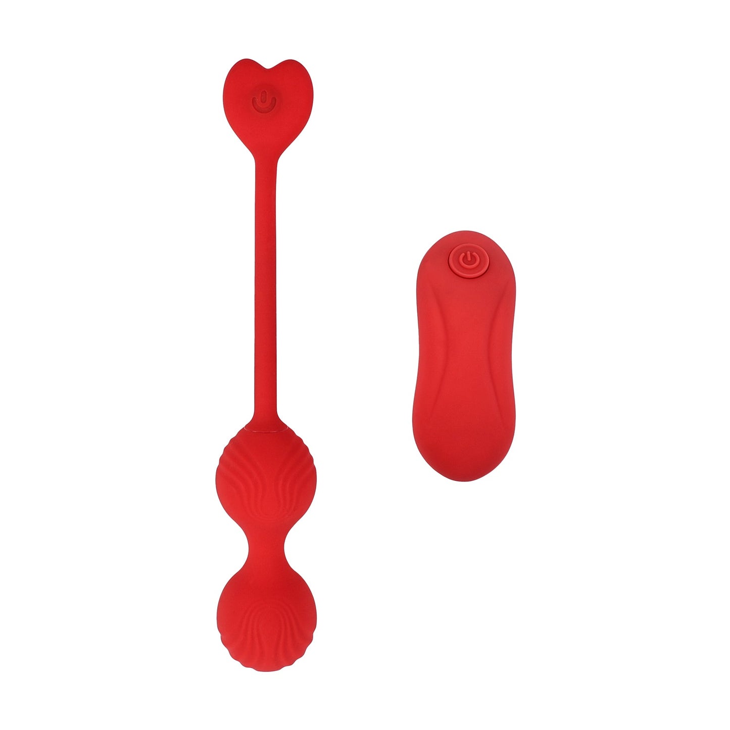 Adam & Eve Sweetheart Kegel Trainer Vibrating Balls – Red