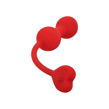 Adam & Eve Sweetheart Kegel Trainer Vibrating Balls – Red