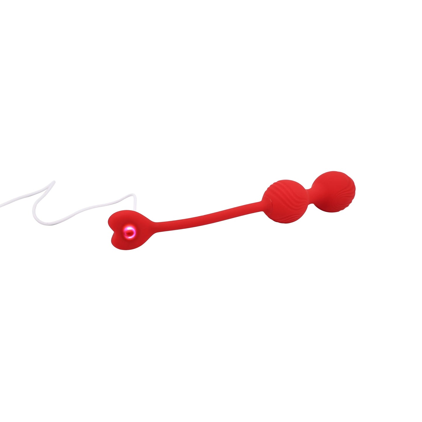 Adam & Eve Sweetheart Kegel Trainer Vibrating Balls – Red