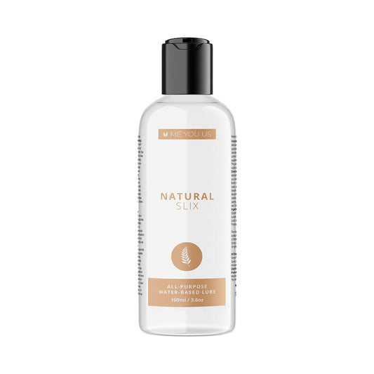 Me You Us Natural Slix Lubricant 3.3 oz – Water-Based Personal Lubricant