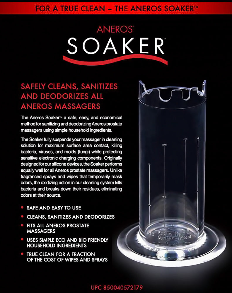 Aneros Soaker – Clear Pleasure Device