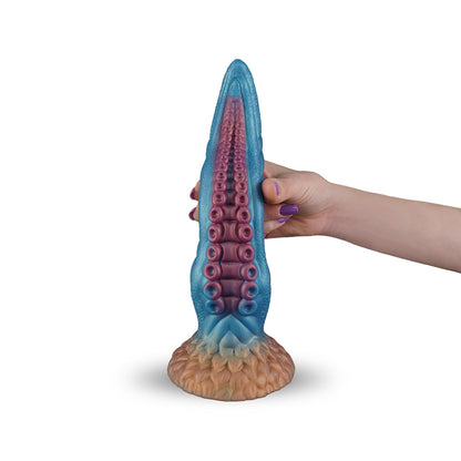 Camtoyz Hydrana Dildo – Multi-Color Silicone Dildo with Suction Cup