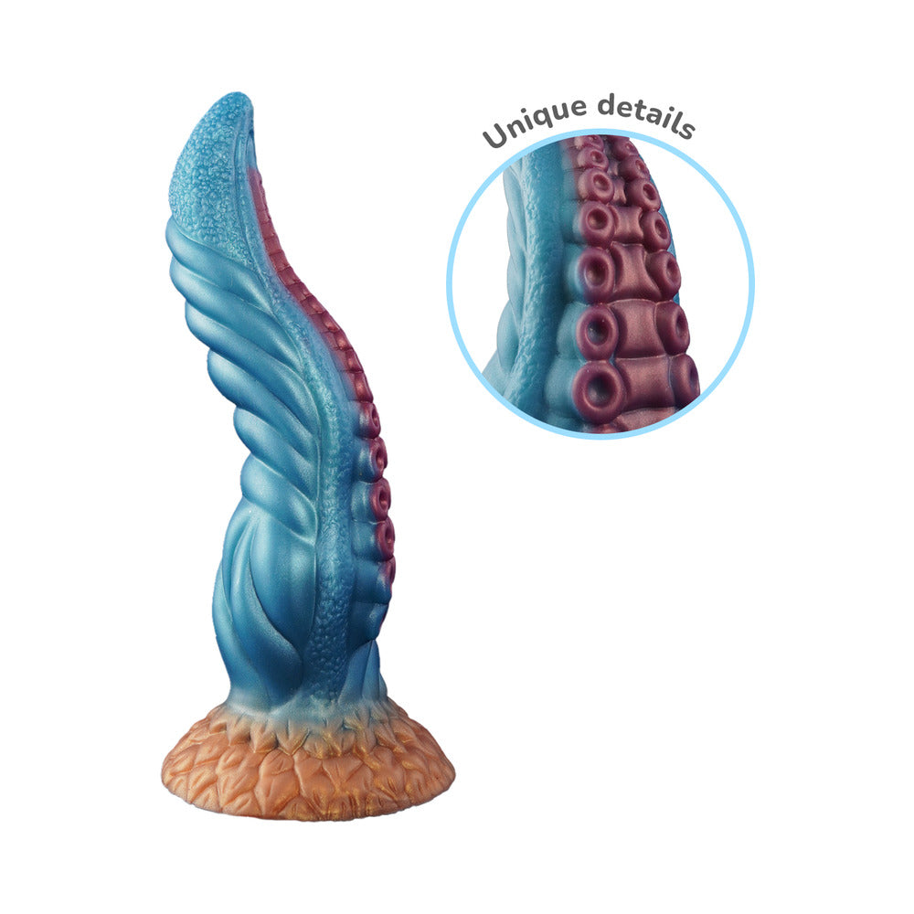 Camtoyz Hydrana Dildo – Multi-Color Silicone Dildo with Suction Cup