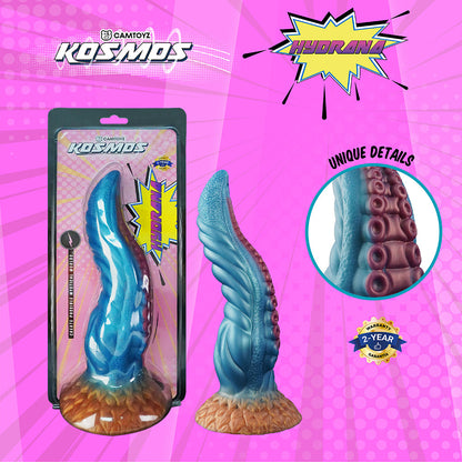 Camtoyz Hydrana Dildo – Multi-Color Silicone Dildo with Suction Cup