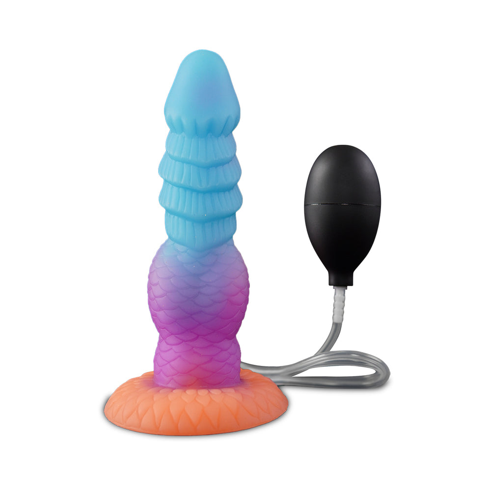 Camtoyz Splash Nova Dildo with Pump Function - Multi-Color