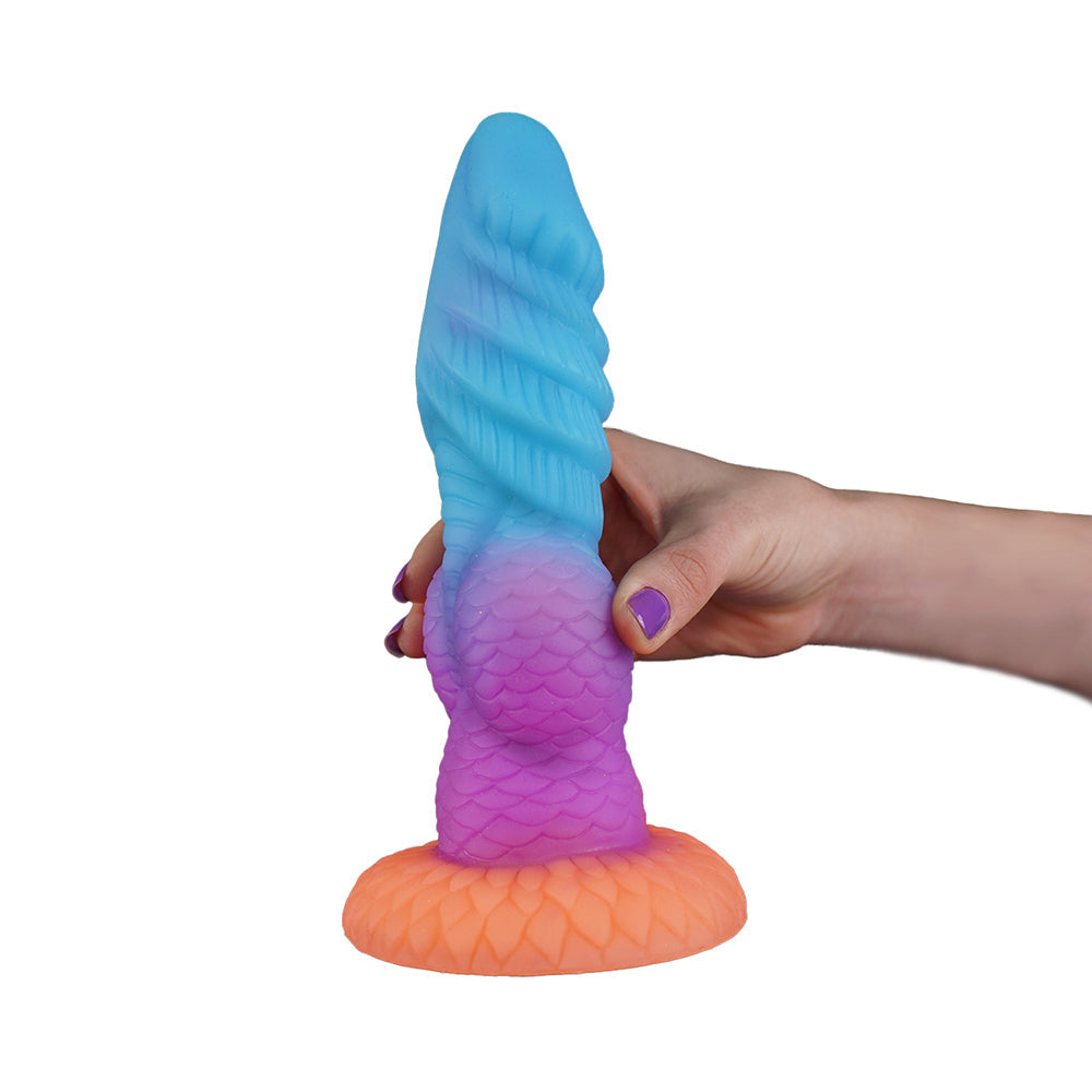 Camtoyz Splash Nova Dildo with Pump Function - Multi-Color