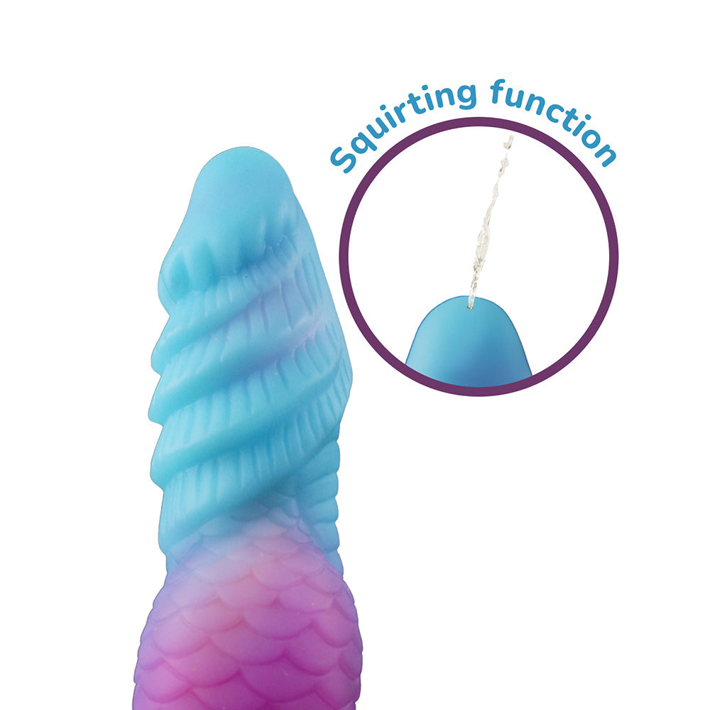 Camtoyz Splash Nova Dildo with Pump Function - Multi-Color