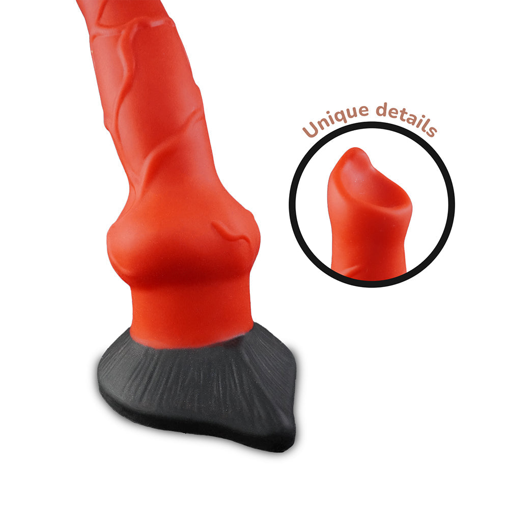 Camtoyz Segron Dildo with Suction Base – Orange