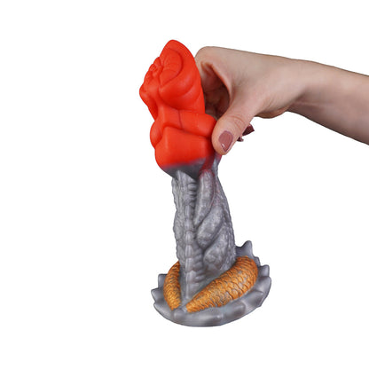 Camtoyz Splash Garon Fantasy Dildo with Suction Cup Base – Multi-Color