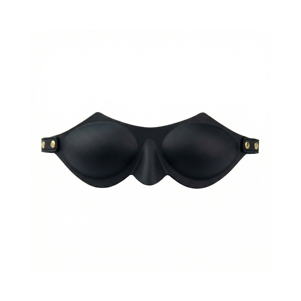 Temptasia Ardor Blindfold – Black – Body-Safe Silicone for Sensory Play