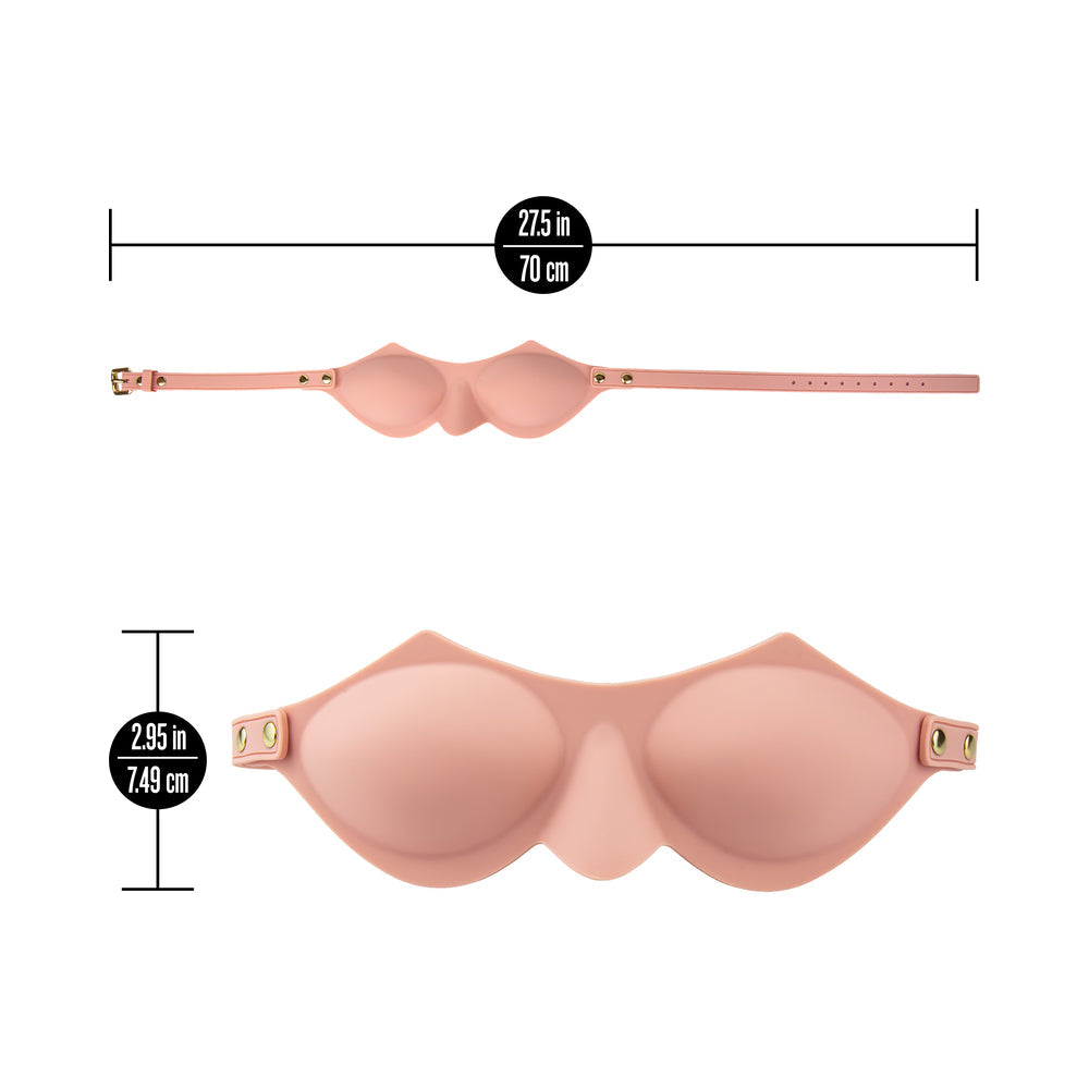 Blush Temptasia Ardor Blindfold – Pink – Sensory Play Accessory