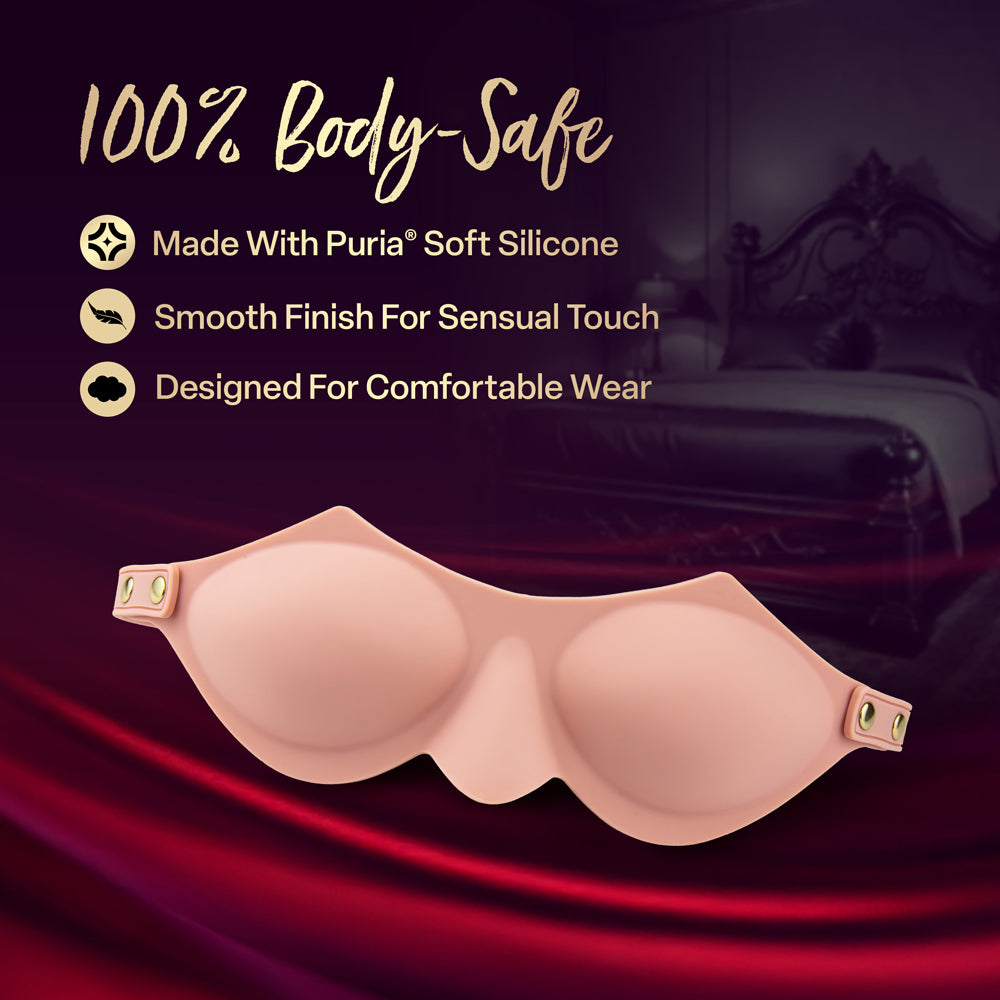 Blush Temptasia Ardor Blindfold – Pink – Sensory Play Accessory