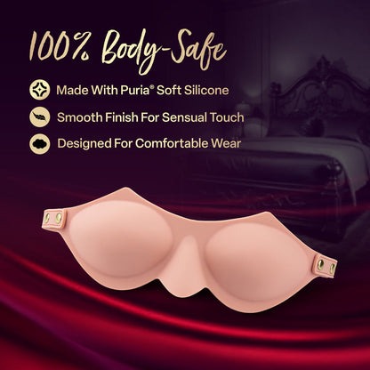 Blush Temptasia Ardor Blindfold – Pink – Sensory Play Accessory