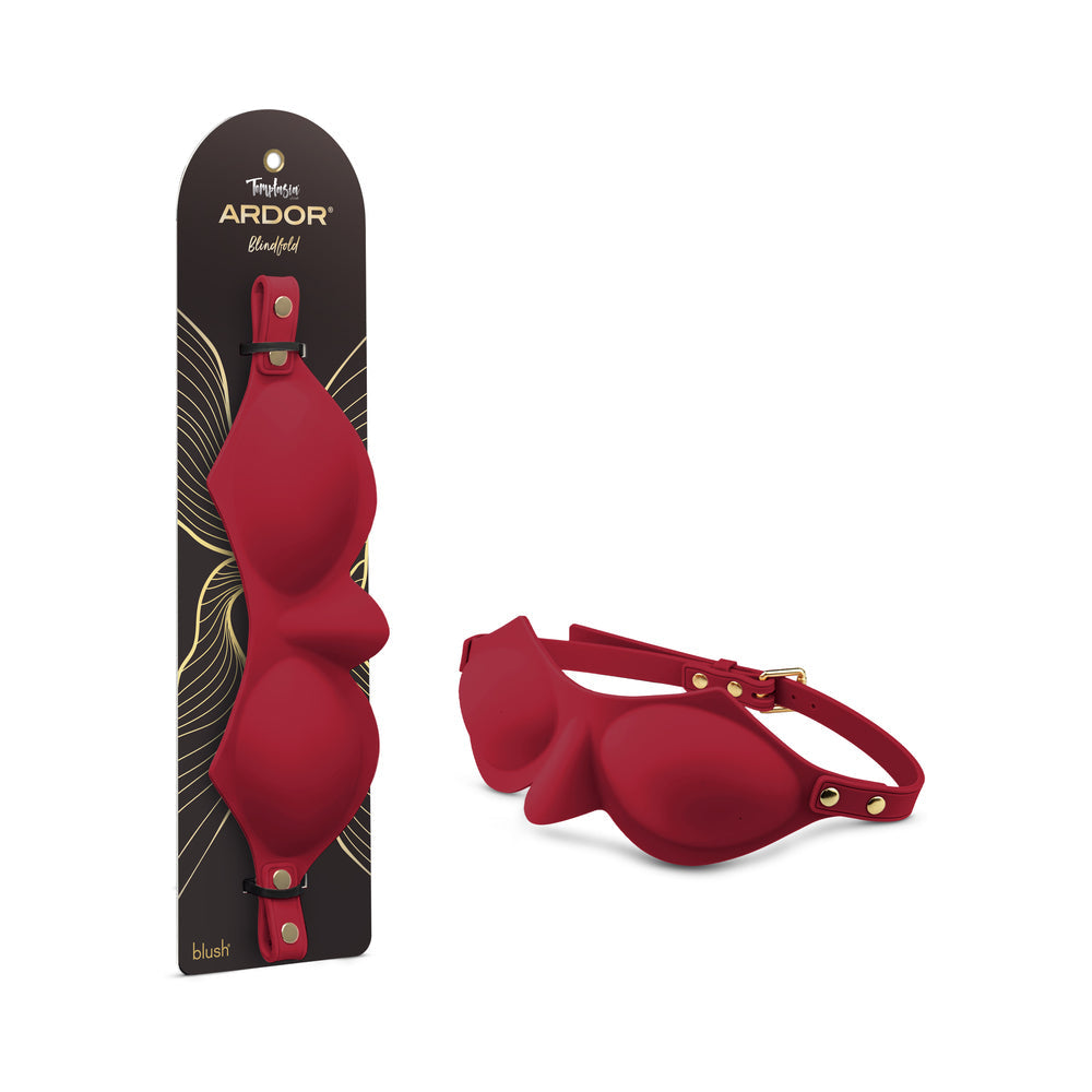 Blush Ardor Blindfold – Red – Sensory Play Accessory