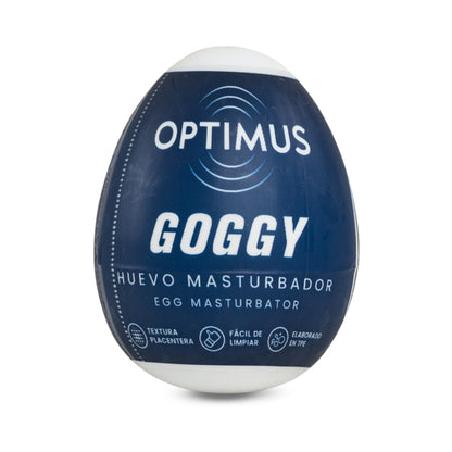 Camtoyz Goggy Masturbator Egg Box 6pk – White – Ergonomic Design