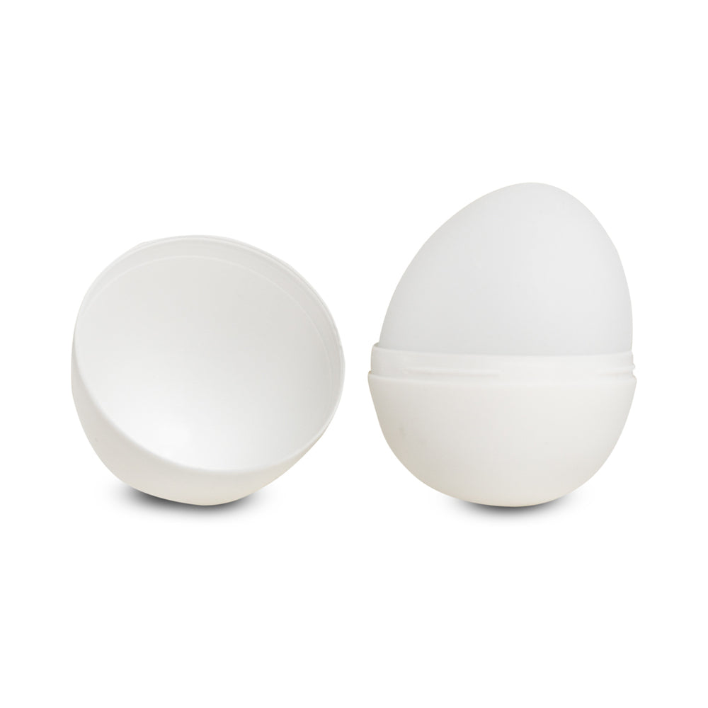Camtoyz Goggy Masturbator Egg Box 6pk – White – Ergonomic Design