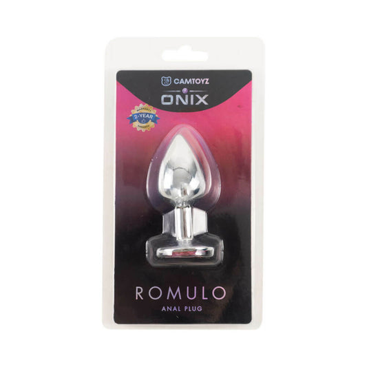 Camtoyz Romulo Metallic Anal Plug for Beginners – Silver
