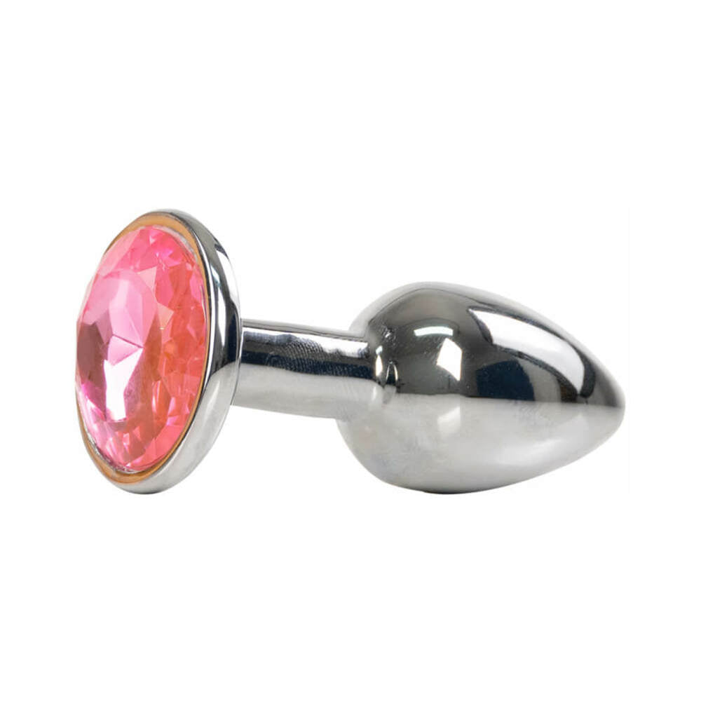 Camtoyz Romulo Metallic Anal Plug for Beginners – Silver