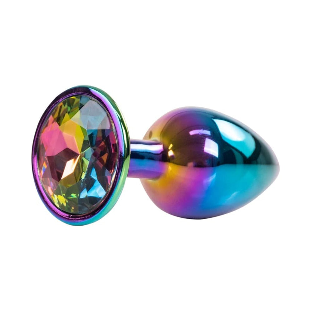 Camtoyz Onix Lumina Anal Plug - Iridescent with Sensory Waves