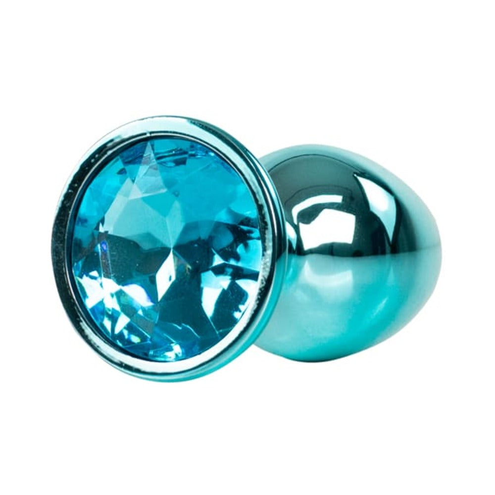 Camtoyz Onix Lucio Anal Plug – Blue – Ergonomic Metal Design