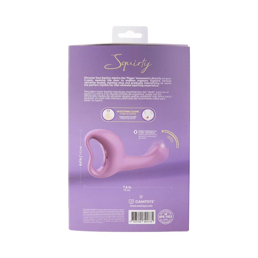 Camtoyz Squirty Vibrator – Hot Pink – G-Spot and P-Spot Stimulation