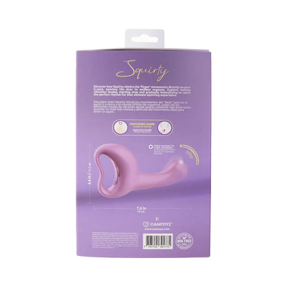 Camtoyz Squirty Vibrator – Hot Pink – G-Spot and P-Spot Stimulation