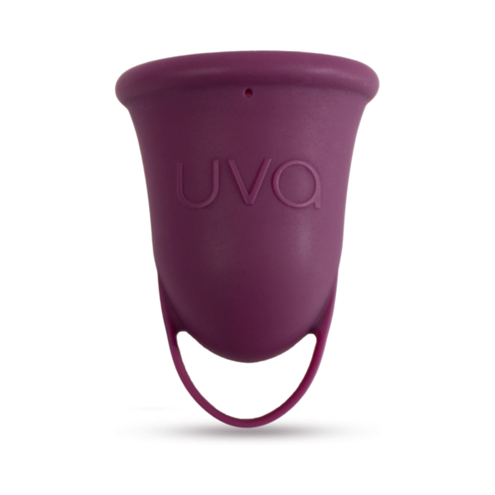 Uva Cup B Menstrual Cup Set - Purple - Medical Grade Silicone