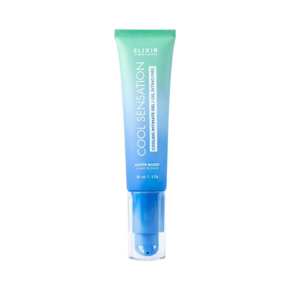 Elixir Cool Sensation Intimate Gel – Water-Based Lubricant with Cooling Effect – 0.5 oz