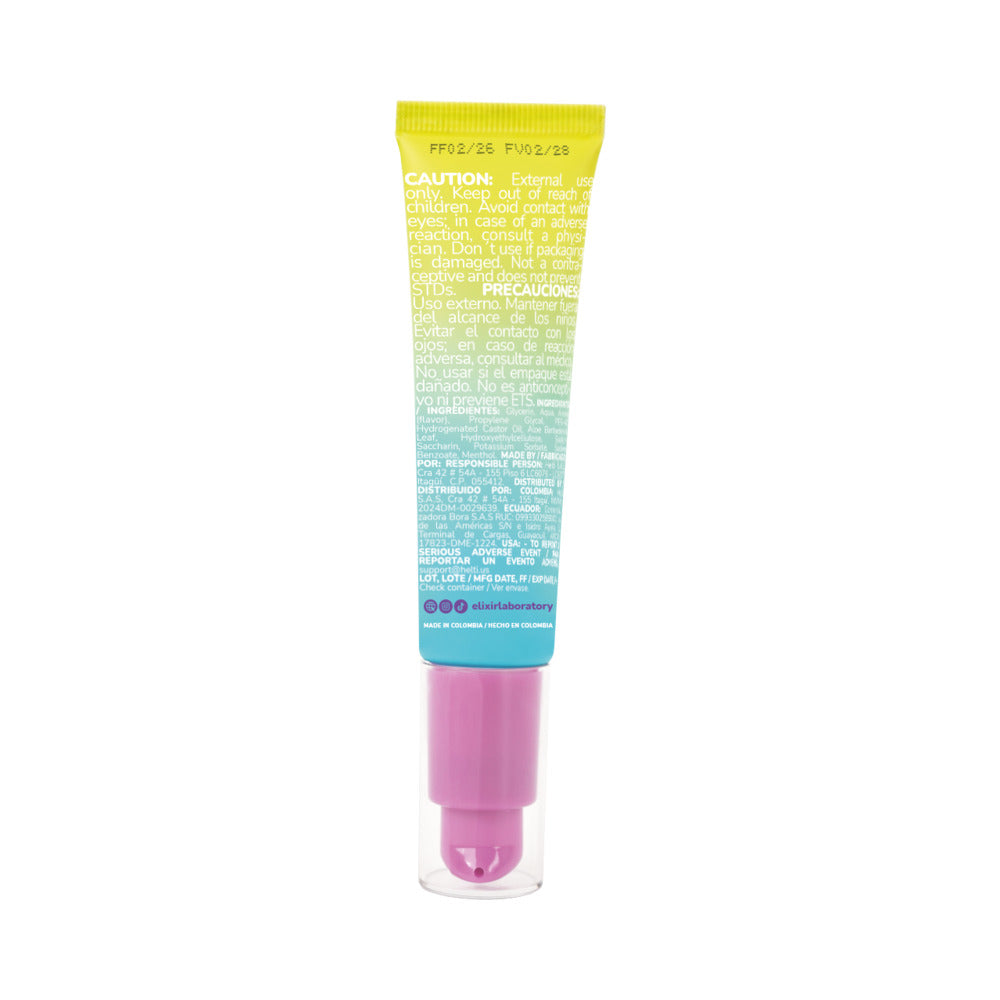 Elixir 5 Sensations Intimate Gel – Cooling, Warming, and Flavorful – 0.5 oz