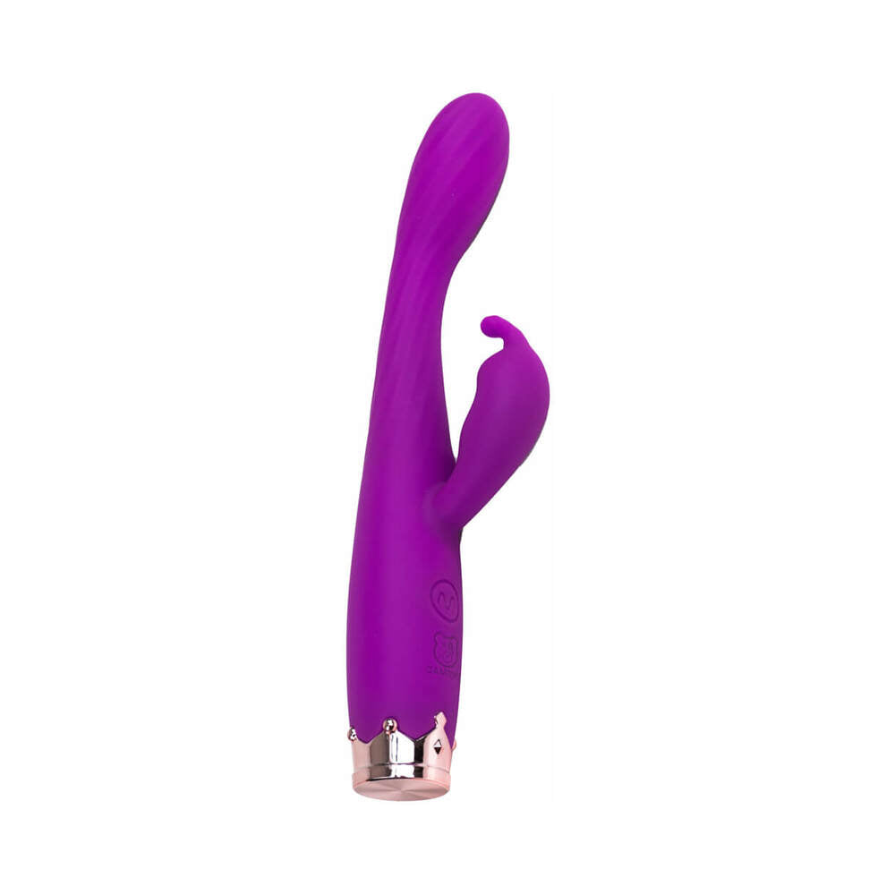 Camtoyz Cleo Rabbit Vibrator – Purple, Dual-Action Design