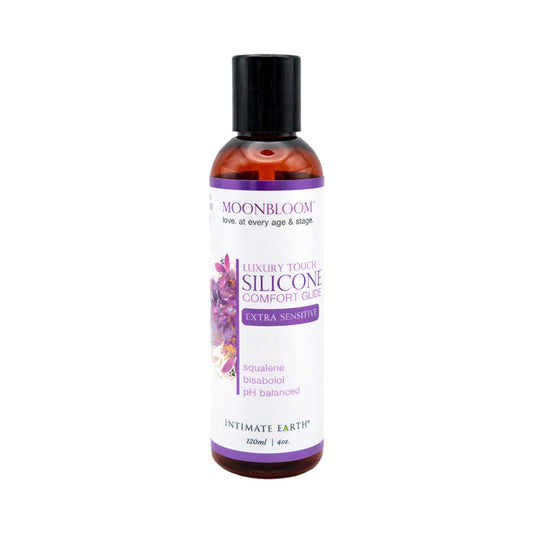 Intimate Earth Moonbloom Silicone Comfort Glide – 4 oz. – Extra Sensitive