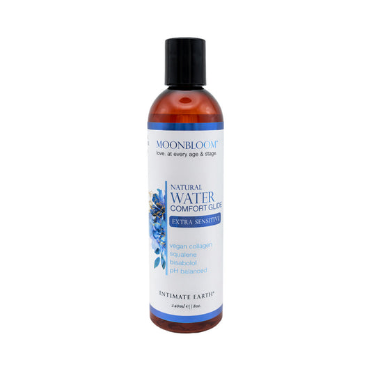 Intimate Earth Moonbloom Water Comfort Glide – Extra Sensitive – 8 oz