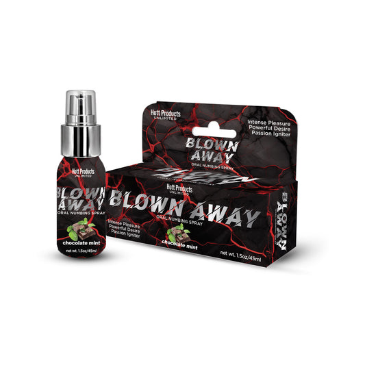 Hott Products Blown Away Numbing Spray – Chocolate Mint Flavor