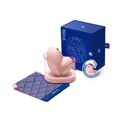 Biird Namii Clitoral Stimulator – 2-in-1 with Suction and Vibration – Light Pink
