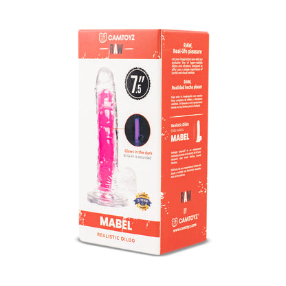 Camtoyz Raw Mabel Realistic Dildo – Pink