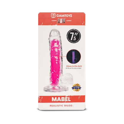Camtoyz Raw Mabel Realistic Dildo – Pink