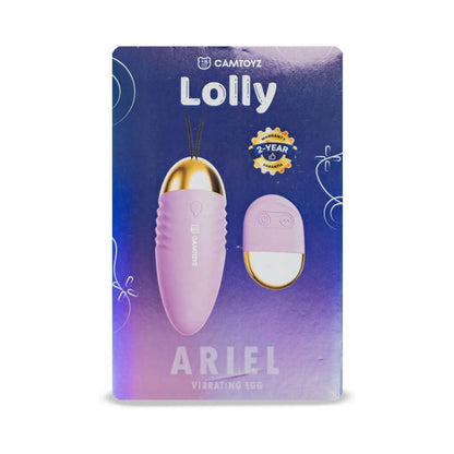 Camtoyz Lolly Ariel Vibrating Egg – Light Pink
